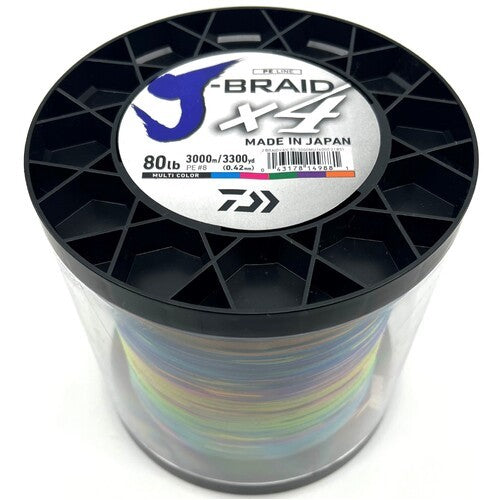 J-BRAID X4 3000M 80LB