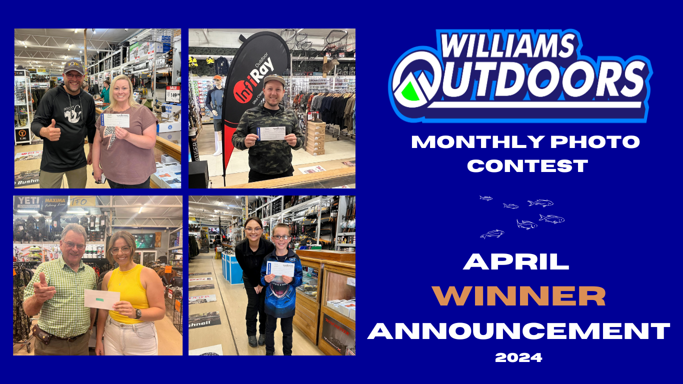 APRIL 2024 PHOTO COMPETITION WINNER – Williams Outdoors