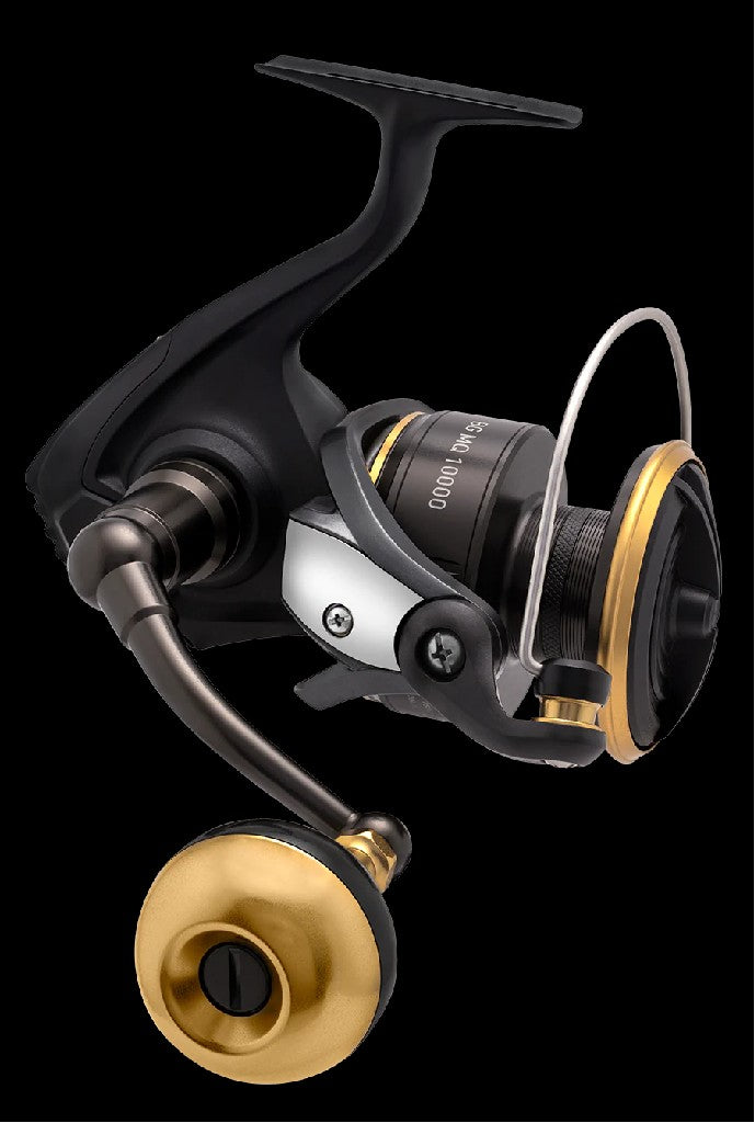 daiwa bg mq 14000-h spinning reel 14000 H ARK Fishing Tackles EG Tests reveal a gear life that is one to three times the length of competitive reels. BG MQ Daiwa US