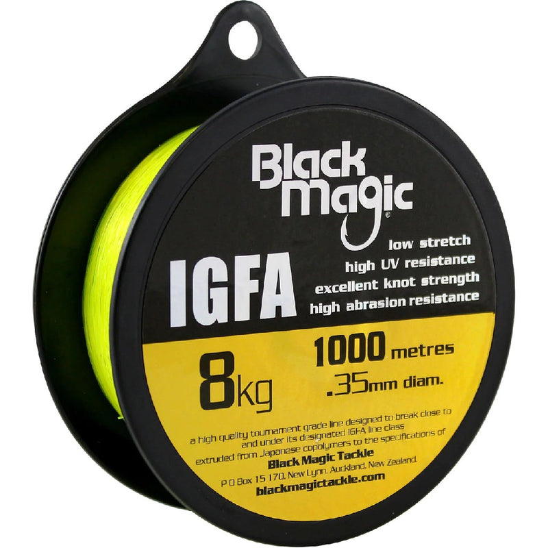 LINE BLACK MAGIC  IGFA 60KG HI VIZ (1000M)