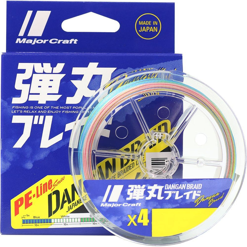 MC DANGAN X4 - 150MTR MULTI COLOR PE 0.6 12LB