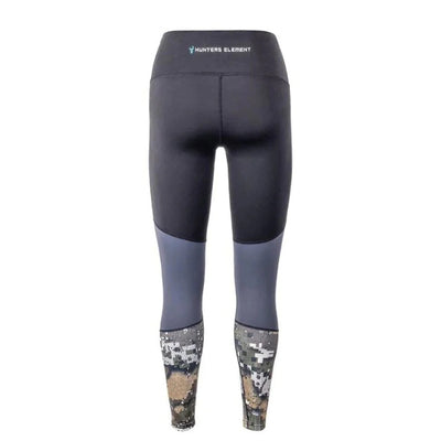 WOMENS CORE LEGGINGS DESOLVE VEIL