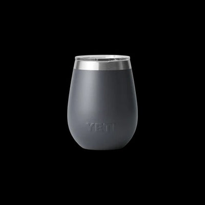 RAMBLER 10OZ WINE TUMBLER CHARCOAL