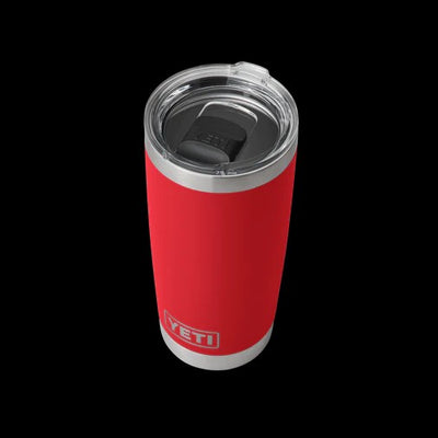 RAMBLER 20OZ TUMBLER RESCUE RED