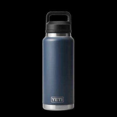 RAMBLER 36OZ BOTTLE NAVY W/ CHUG CAP