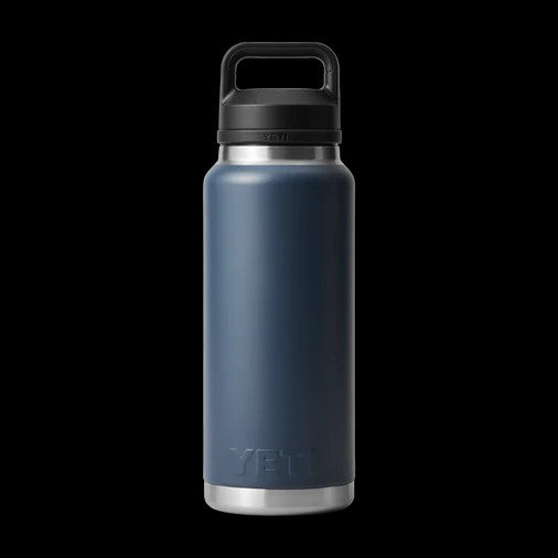 RAMBLER 36OZ BOTTLE NAVY W/ CHUG CAP