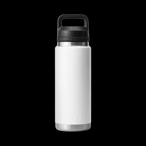 RAMBLER 26OZ BOTTLE WHITE W/ CHUG CAP