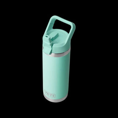 RAMBLER 18OZ STRAW BOTTLE SEAFOAM