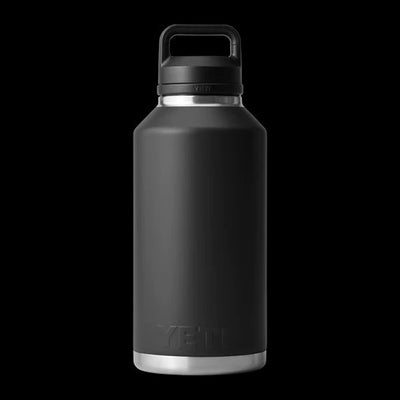 RAMBLER 64OZ BOTTLE BLACK W/ CHUG CAP