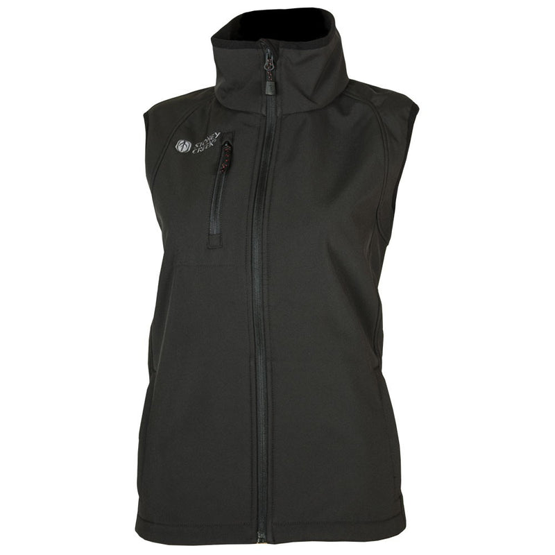 VEST WOMENS SOFT SHELL BLACK