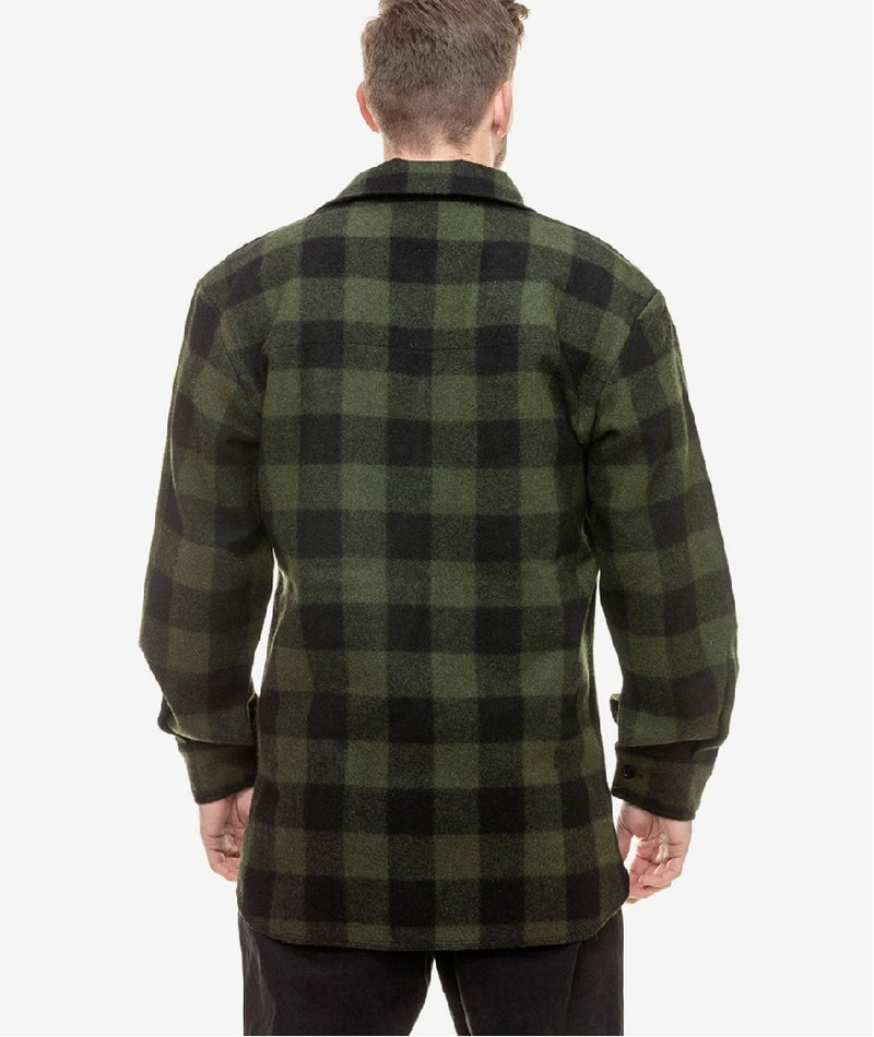 SWANNDRI RANGER BUSH SHIRT OLIVE/BLACK