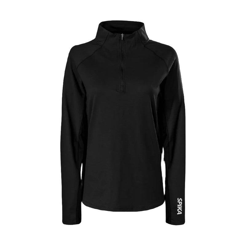 HALF ZIP TOP GO AVP WOMENS BLACK