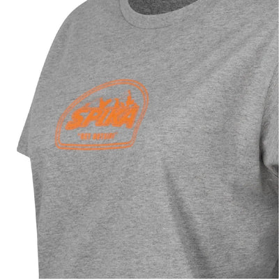 T-SHIRT GO MOUNTAIN GREY