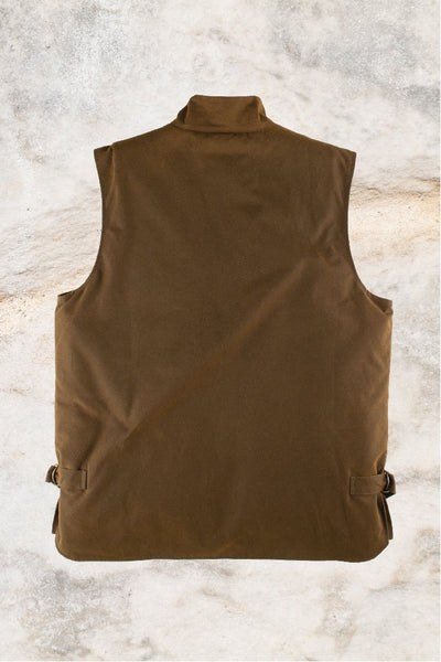 BURKE & WILLS MENS DERWENT VEST BRONZE