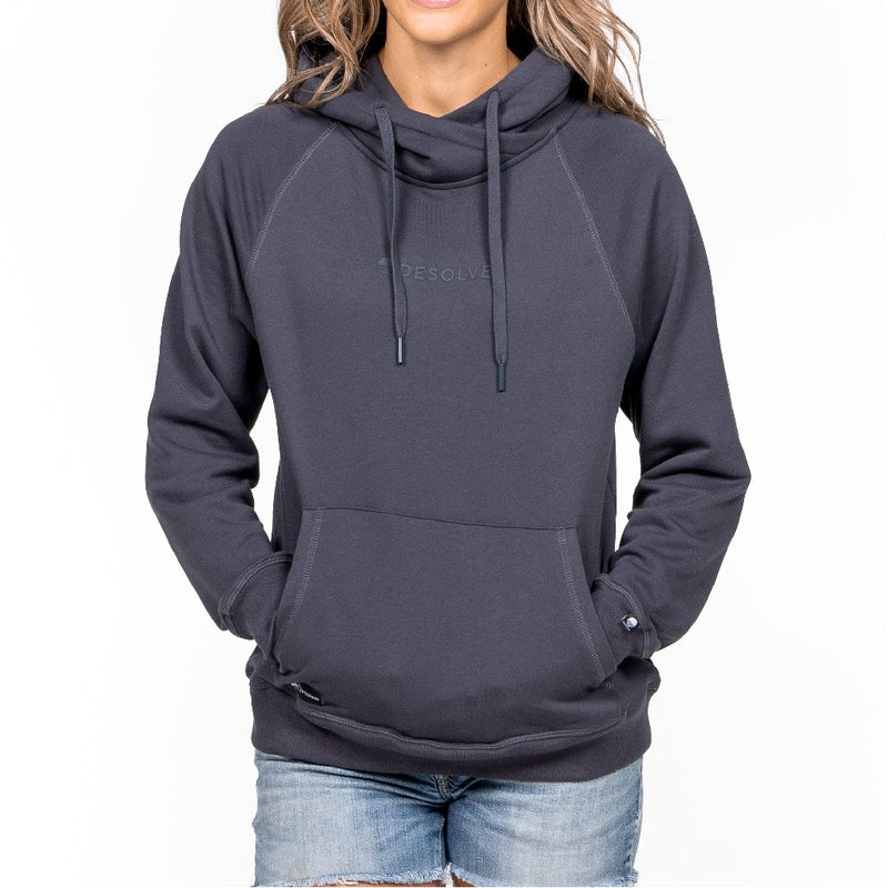 HOODIE LINEAGE MW WOMENS ASH