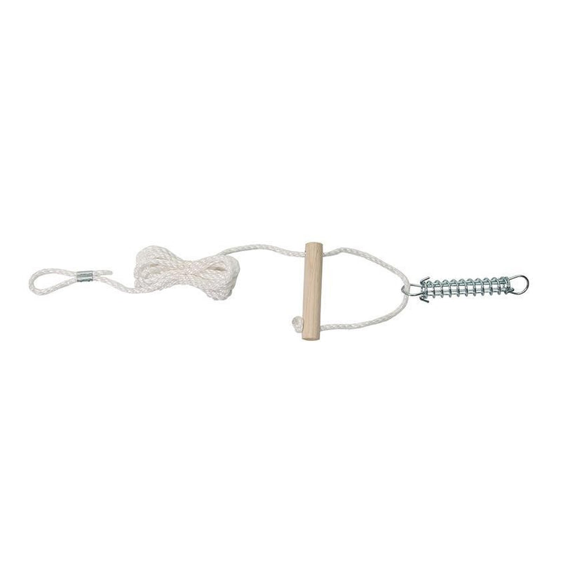 GUY ROPE WOOD RUNNER & SPRING SINGLE 6MM