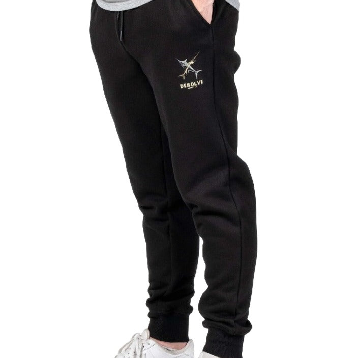 TRACK PANTS TWO TAILS BLACK 4X-LARGE