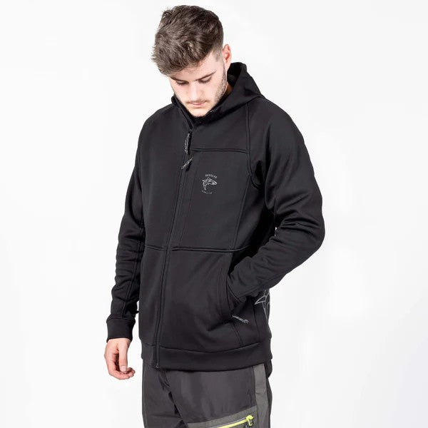 HOODIE OUTLAW DESOLVE BLACK  MEDIUM