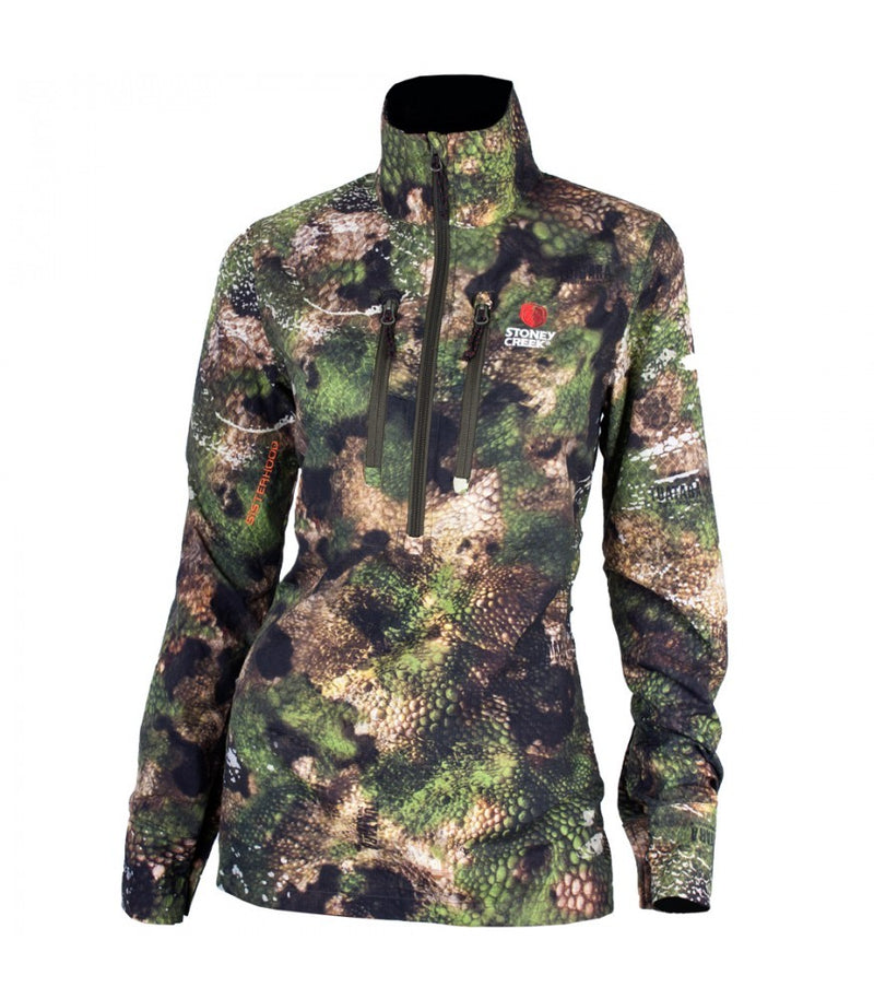 SHIRT FAST HUNT WOMENS 10 TUATARA FOREST