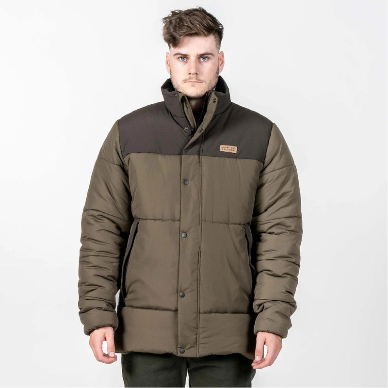 JACKET PUFFER DEFENDER FOREST GREEN