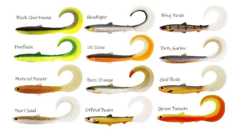 BULLTEEZ CURLTAIL 8CM 3PC