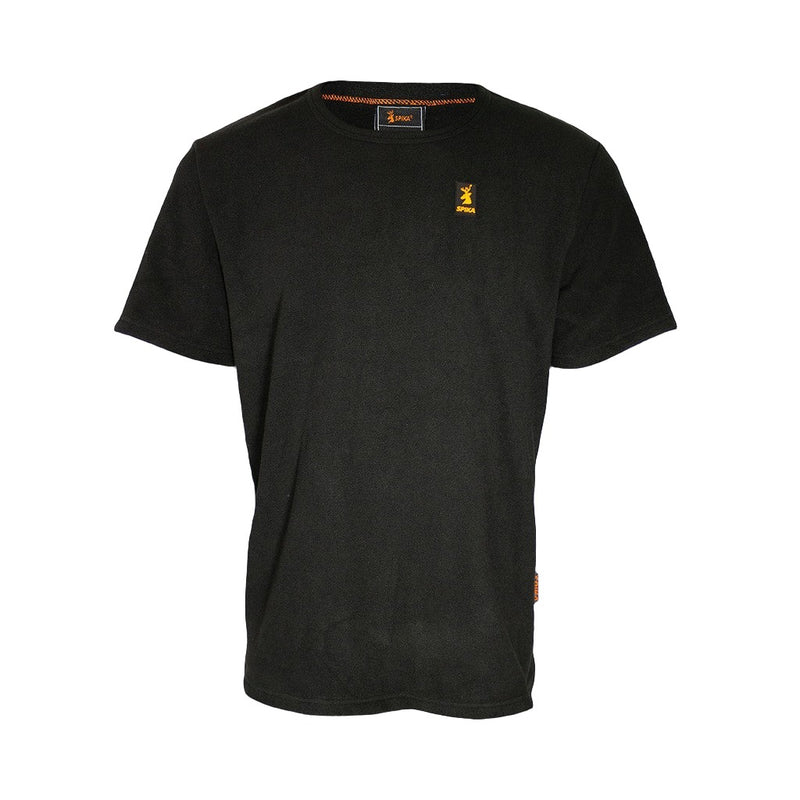 FLEECE T-SHIRT MENS ALPINE BLACK