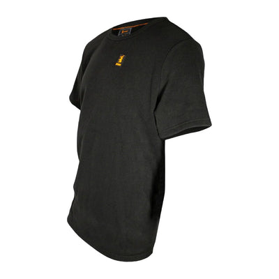 FLEECE T-SHIRT MENS ALPINE BLACK