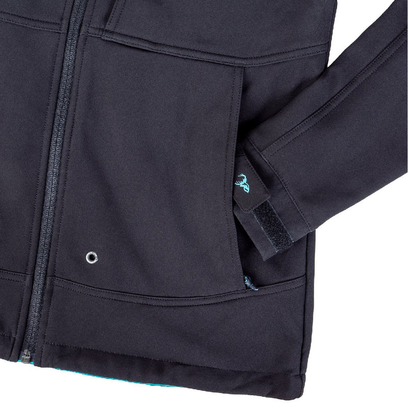 JACKET LEGACY WOMENS BLACK/GREY