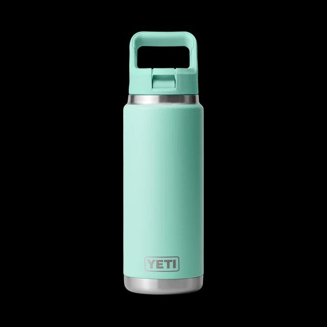 RAMBLER 26OZ STRAW BOTTLE SEAFOAM