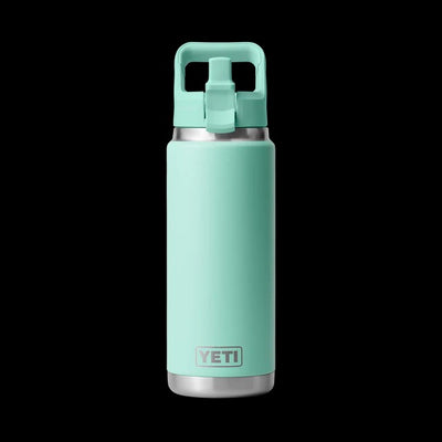 RAMBLER 26OZ STRAW BOTTLE SEAFOAM
