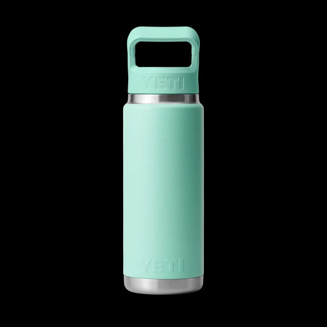 RAMBLER 26OZ STRAW BOTTLE SEAFOAM