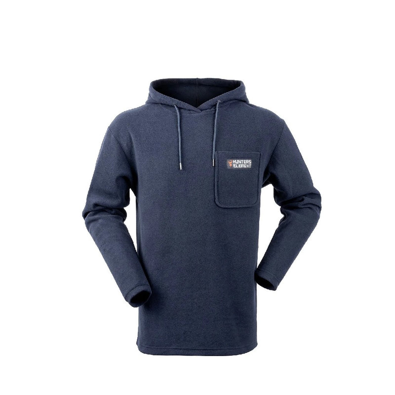 FLEECE HOODIE AMBLE NAVY