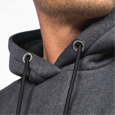 HOODIE STAMP DARK MARLE