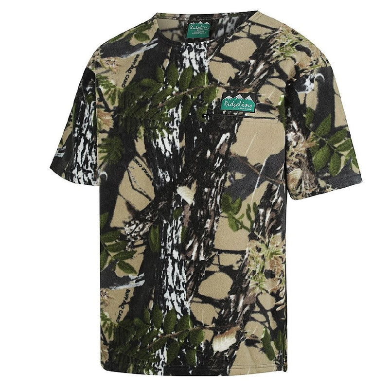 PREMIUM WORKMAN ZIP TEE BUFFALO CAMO