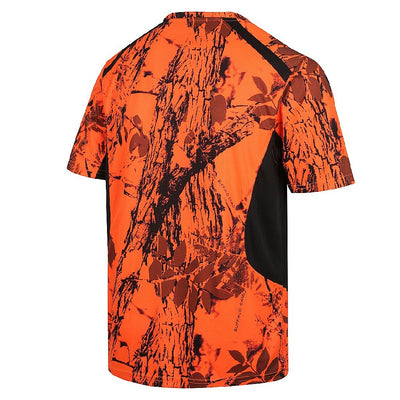 WHANAU TEE MENS BLAZE CAMO/BLACK