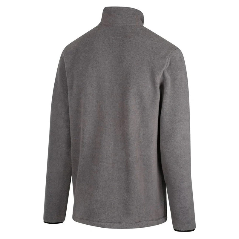 JACKET MENS WATERLINE RIG 1/4 ZIP FLEECE GREY MARLE