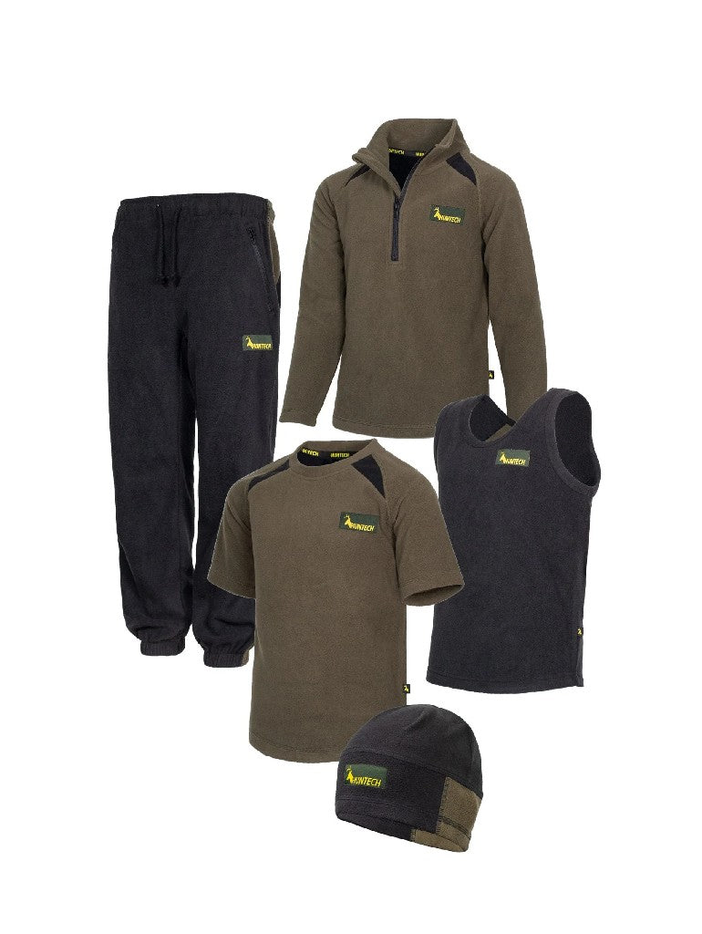 HUNTECH PACK BUSH ESSENTIAL KIDS MILITARY/GREEN