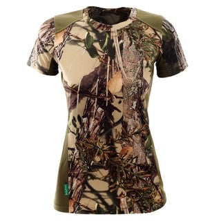 WHANAU TEE WOMENS BUFFALO CAMO / FIELD