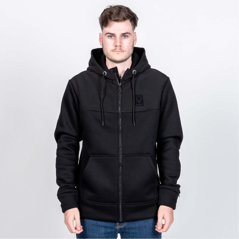 HOODIE CIRRUS FULL ZIP BLACK X-LARGE