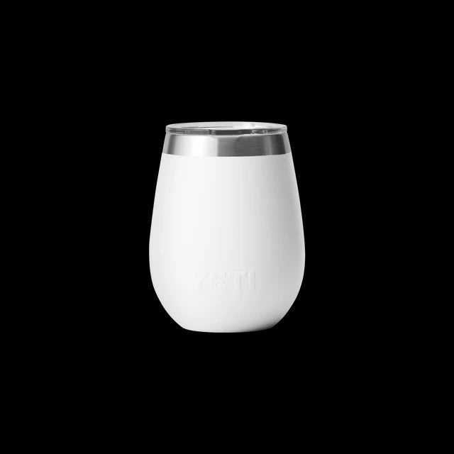 RAMBLER 10OZ WINE TUMBLER WHITE