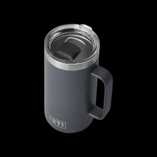 RAMBLER 24OZ MUG CHARCOAL