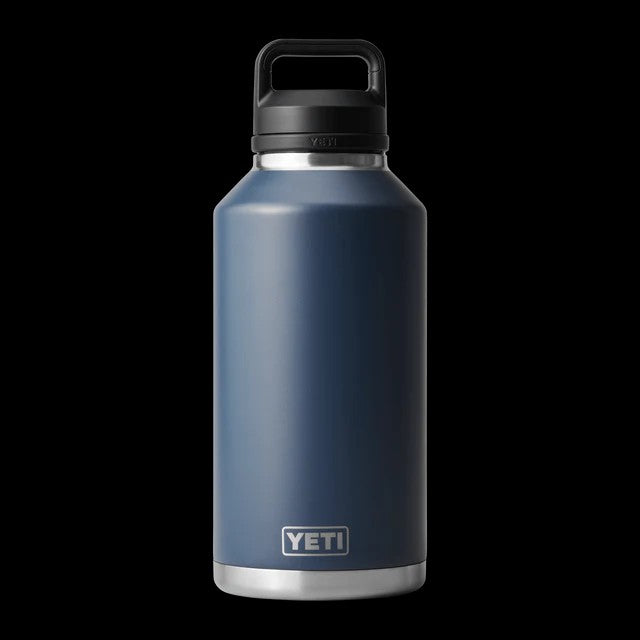 RAMBLER 64OZ BOTTLE NAVY W/ CHUG CAP