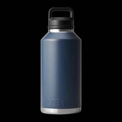 RAMBLER 64OZ BOTTLE NAVY W/ CHUG CAP