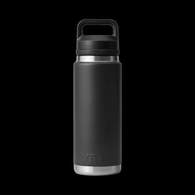 RAMBLER 26OZ BOTTLE BLACK W/ CHUG CAP