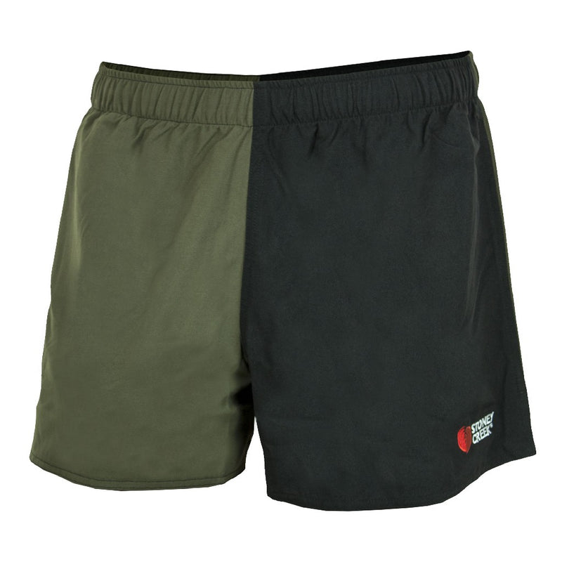 SHORTS JESTER BAYLEAF/BLACK