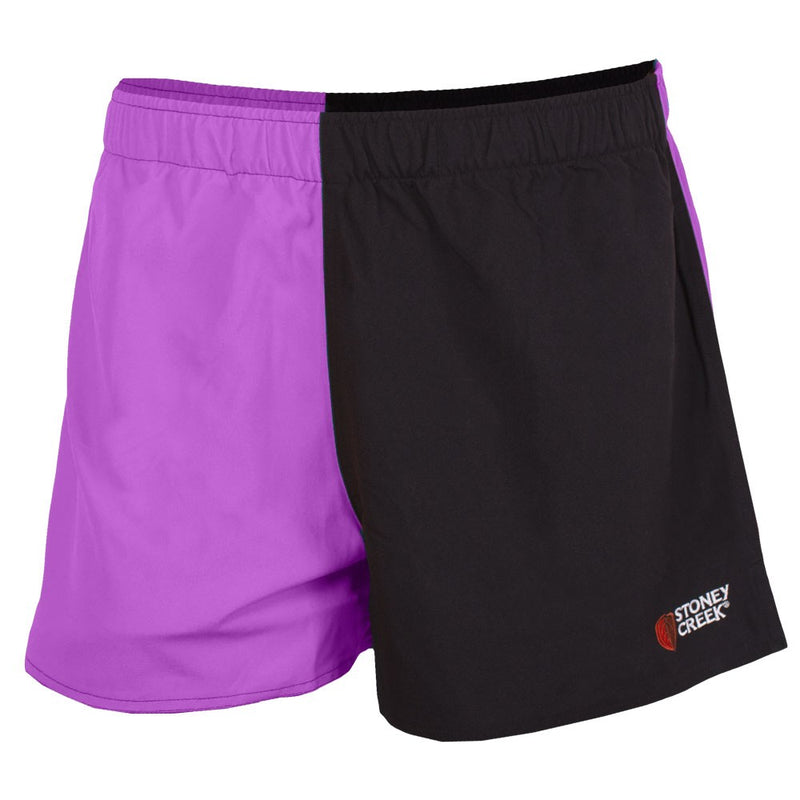 SHORTS KIDS JESTER PURPLE/BLACK