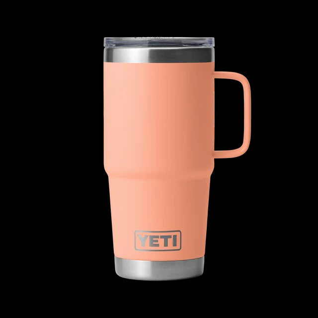 RAMBLER 20OZ TRAVEL MUG LOWCOUNTRY PEACH