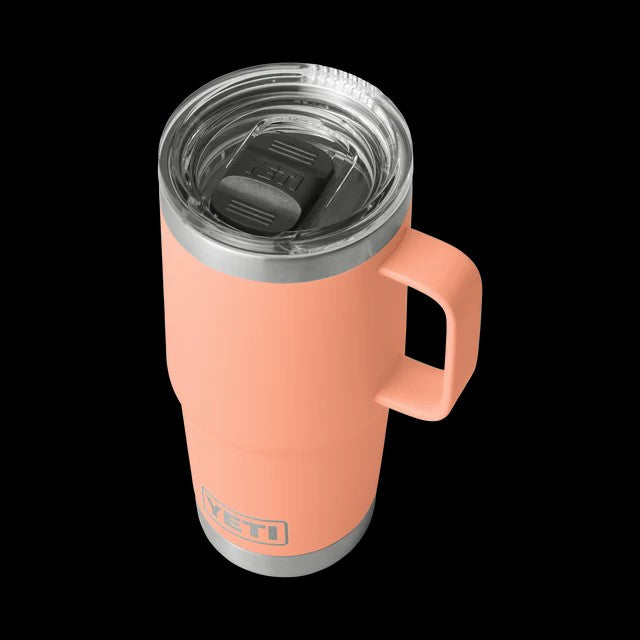 RAMBLER 20OZ TRAVEL MUG LOWCOUNTRY PEACH