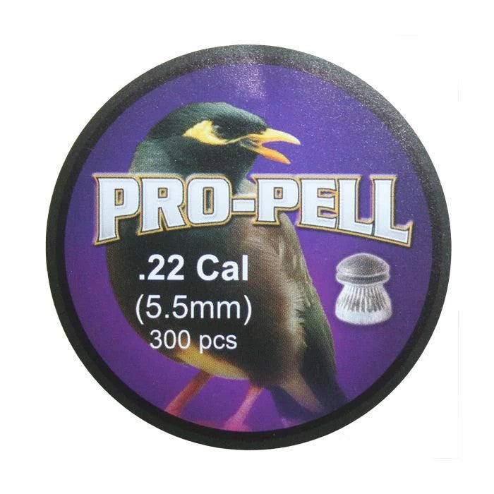 PRO-PELL .22 AIR RIFLE PELLETS 300PK