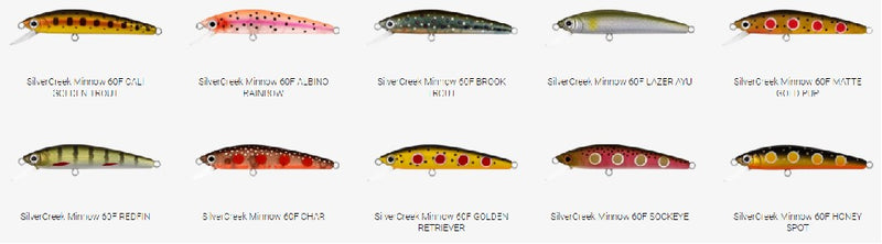 SILVERCREEK MINNOW 60MM